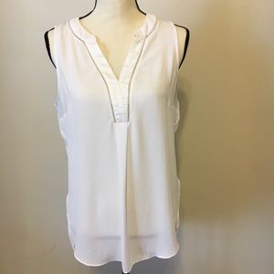 White House Black Market Sleeveless Blouse
